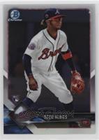 Base - Ozzie Albies (White Jersey)