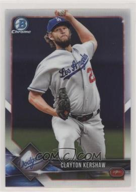 2018 Bowman Chrome - [Base] #98 - Clayton Kershaw