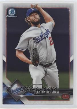 2018 Bowman Chrome - [Base] #98 - Clayton Kershaw