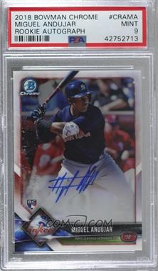 2018 Bowman Chrome - Chrome Rookie Autographs #CRA-MA - Miguel Andujar [PSA 9 MINT]