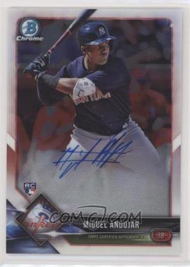 2018 Bowman Chrome - Chrome Rookie Autographs #CRA-MA - Miguel Andujar