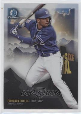 2018 Bowman Chrome - Peaks of Potential #PP-FT - Fernando Tatis Jr. [EX to NM]