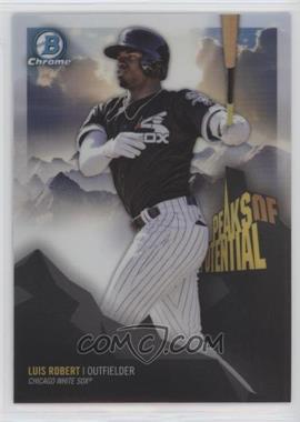 2018 Bowman Chrome - Peaks of Potential #PP-LR - Luis Robert