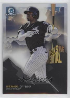 2018 Bowman Chrome - Peaks of Potential #PP-LR - Luis Robert