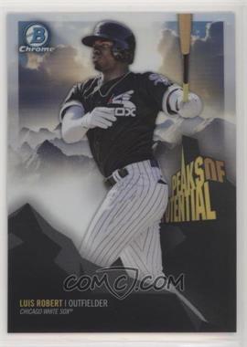 2018 Bowman Chrome - Peaks of Potential #PP-LR - Luis Robert