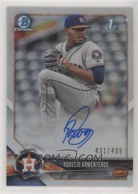 2018 Bowman Chrome - Prospect Autographs - Refractor #BCPA-RAR - Rogelio Armenteros /499