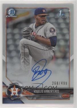 2018 Bowman Chrome - Prospect Autographs - Refractor #BCPA-RAR - Rogelio Armenteros /499