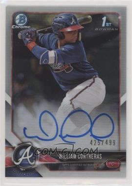 2018 Bowman Chrome - Prospect Autographs - Refractor #BCPA-WCO - William Contreras /499