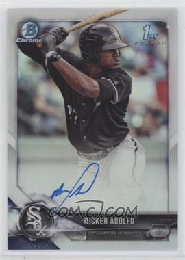 2018 Bowman Chrome - Prospect Autographs - Refractor #CPA-MA - Micker Adolfo /499