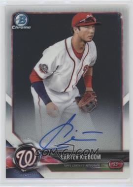 2018 Bowman Chrome - Prospect Autographs #BCPA-CK - Carter Kieboom