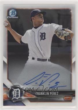 2018 Bowman Chrome - Prospect Autographs #BCPA-FP - Franklin Perez