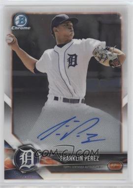 2018 Bowman Chrome - Prospect Autographs #BCPA-FP - Franklin Perez