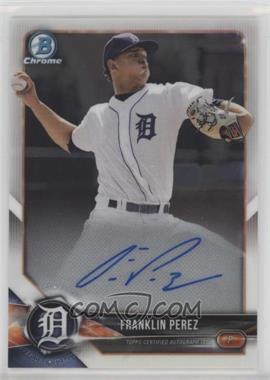 2018 Bowman Chrome - Prospect Autographs #BCPA-FP - Franklin Perez