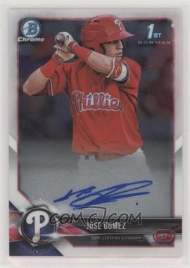 2018 Bowman Chrome - Prospect Autographs #CPA-JG - Jose Gomez