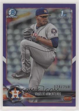 2018 Bowman Chrome - Prospects - Purple Refractor #BCP184 - Rogelio Armenteros /250