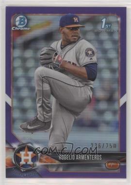 2018 Bowman Chrome - Prospects - Purple Refractor #BCP184 - Rogelio Armenteros /250