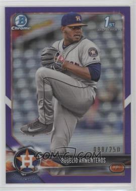 2018 Bowman Chrome - Prospects - Purple Refractor #BCP184 - Rogelio Armenteros /250