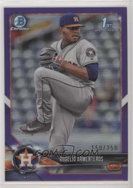 2018 Bowman Chrome - Prospects - Purple Refractor #BCP184 - Rogelio Armenteros /250