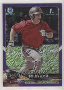 2018 Bowman Chrome - Prospects - Purple Shimmer Refractor #BCP198 - Daulton Varsho /655