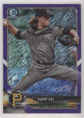 2018 Bowman Chrome - Prospects - Purple Shimmer Refractor #BCP201 - Shane Baz /655