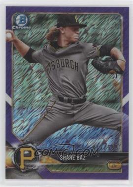 2018 Bowman Chrome - Prospects - Purple Shimmer Refractor #BCP201 - Shane Baz /655