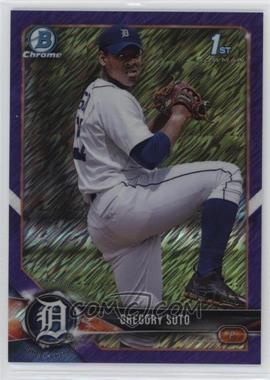 2018 Bowman Chrome - Prospects - Purple Shimmer Refractor #BCP239 - Gregory Soto /655