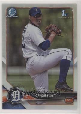 2018 Bowman Chrome - Prospects - Refractor #BCP239 - Gregory Soto /499