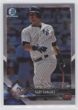 2018 Bowman Chrome National Convention - [Base] - Prism Refractor #BNR-GS - Gary Sanchez