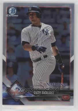 2018 Bowman Chrome National Convention - [Base] - Prism Refractor #BNR-GS - Gary Sanchez