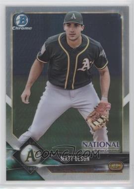 2018 Bowman Chrome National Convention - [Base] - Prism Refractor #BNR-MO - Matt Olson