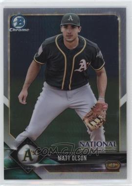 2018 Bowman Chrome National Convention - [Base] - Prism Refractor #BNR-MO - Matt Olson