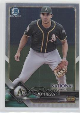 2018 Bowman Chrome National Convention - [Base] - Prism Refractor #BNR-MO - Matt Olson