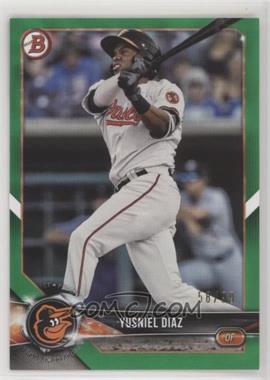 2018 Bowman Draft - [Base] - Green #BD-7 - Yusniel Diaz /99