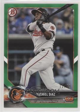 2018 Bowman Draft - [Base] - Green #BD-7 - Yusniel Diaz /99