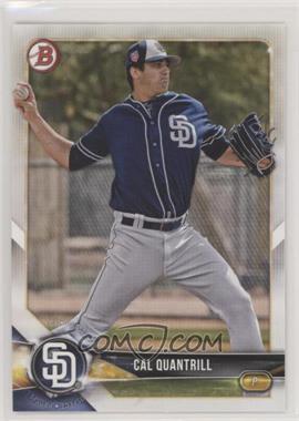 2018 Bowman Draft - [Base] #BD-195 - Cal Quantrill