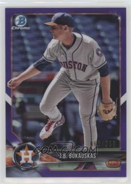 2018 Bowman Draft - Chrome - Purple Refractor #BDC-189 - J.B. Bukauskas /250