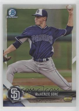 2018 Bowman Draft - Chrome - Refractor #BDC-150 - MacKenzie Gore