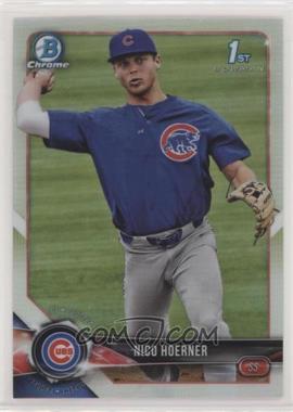 2018 Bowman Draft - Chrome - Refractor #BDC-165 - Nico Hoerner