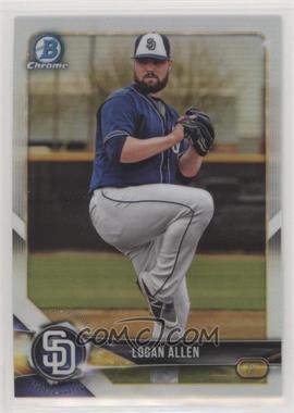 2018 Bowman Draft - Chrome - Refractor #BDC-169 - Logan Allen