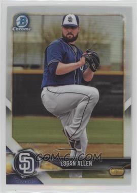 2018 Bowman Draft - Chrome - Refractor #BDC-169 - Logan Allen