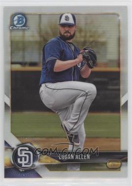 2018 Bowman Draft - Chrome - Refractor #BDC-169 - Logan Allen