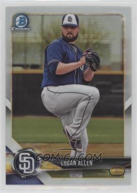 2018 Bowman Draft - Chrome - Refractor #BDC-169 - Logan Allen