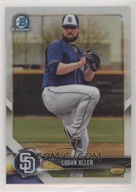 2018 Bowman Draft - Chrome - Refractor #BDC-169 - Logan Allen