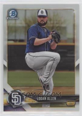 2018 Bowman Draft - Chrome - Refractor #BDC-169 - Logan Allen