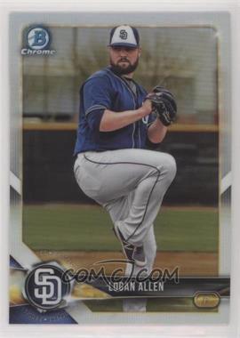 2018 Bowman Draft - Chrome - Refractor #BDC-169 - Logan Allen