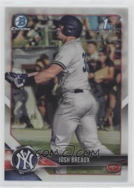 2018 Bowman Draft - Chrome - Refractor #BDC-57 - Josh Breaux