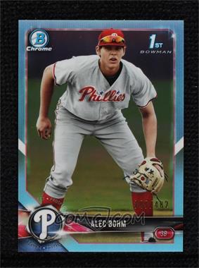 2018 Bowman Draft - Chrome - Sky Blue Refractor #BDC-25 - Alec Bohm /402