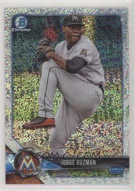 2018 Bowman Draft - Chrome - Sparkles Refractor #BDC-66 - Jorge Guzman