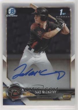 2018 Bowman Draft - Chrome Draft Pick Autographs #CDA-JM - Jake McCarthy