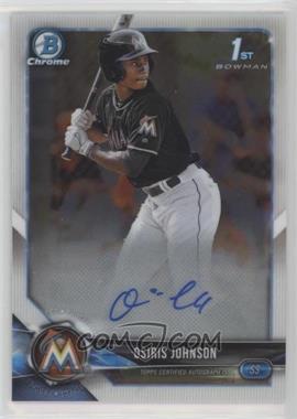 2018 Bowman Draft - Chrome Draft Pick Autographs #CDA-OJ - Osiris Johnson [EX to NM]